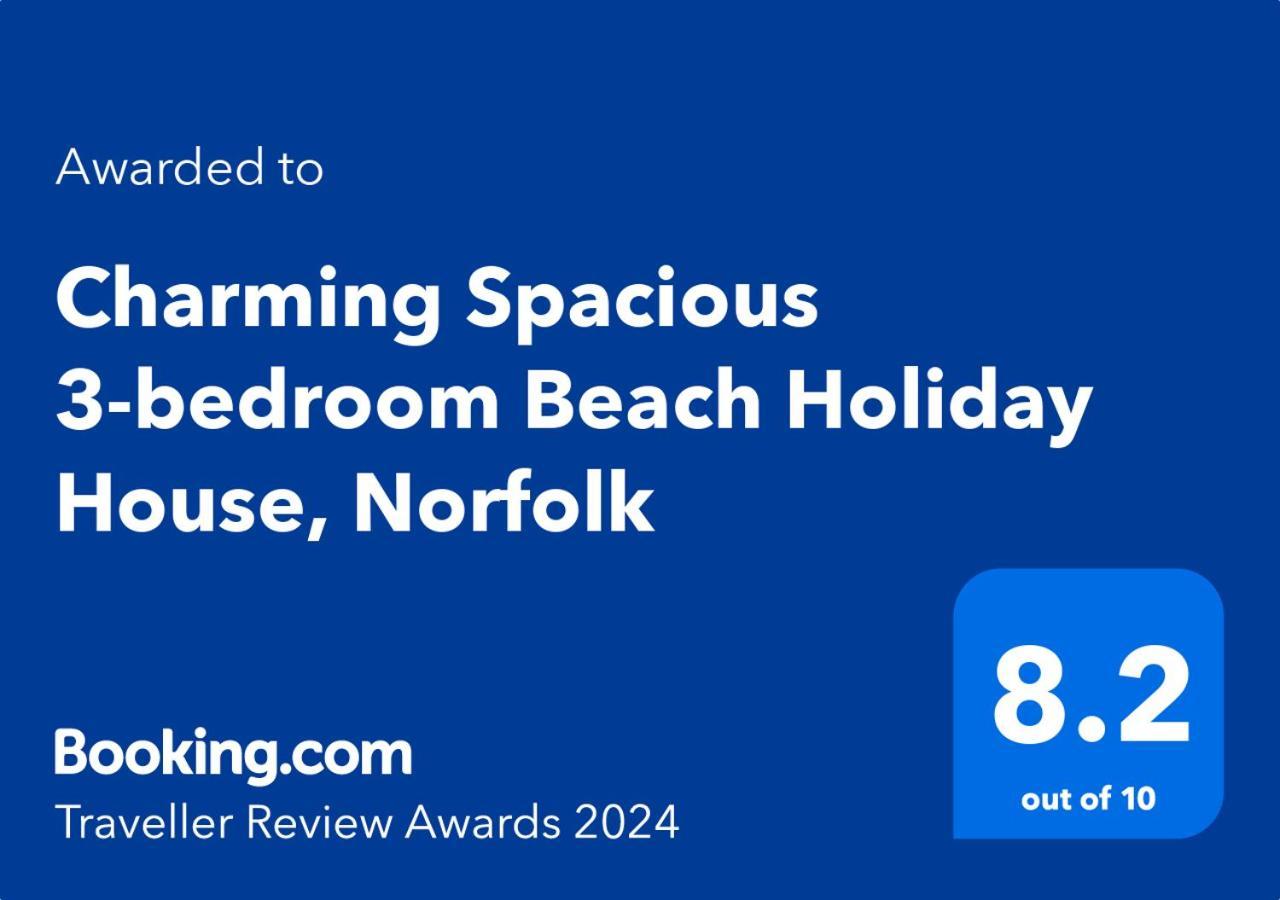 Charming Spacious 3-Bedroom Beach Holiday House, Norfolk Hemsby Exterior photo